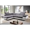 Kampinė sofa su miego funkcija Lotus L Kronos 22+Madryt 120 kairėje paveikslėlis