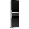 Virtuvės spintelė Emily D60PK 2133 LT juoda žirnių spalvos paveikslėlis