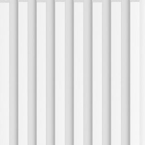 Paveikslėlis VOX LINERIO L-LINE panelė balta 21x122x2650mm