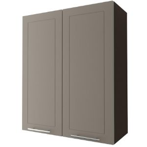 Paveikslėlis Virtuvės spintelė W4/80 Quantum smėlio spalvos matinė/lava