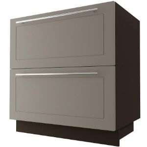 Paveikslėlis Virtuvinė spintelė D2M/80 Quantum beige mat/lava