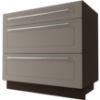 Virtuvinė spintelė D3M/90 Quantum beige mat/lava paveikslėlis