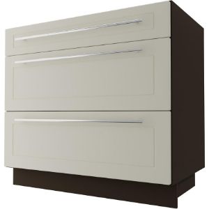 Virtuvės spintelė D3M/90 Quantum vanilės matinis/lava paveikslėlis