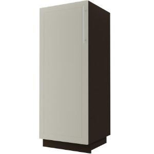 Paveikslėlis Virtuvės spintelė D5D/60/154 Quantum vanilės matinis/lava