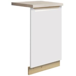 Paveikslėlis Virtuvės fasadas Glamour zm 45 baltas