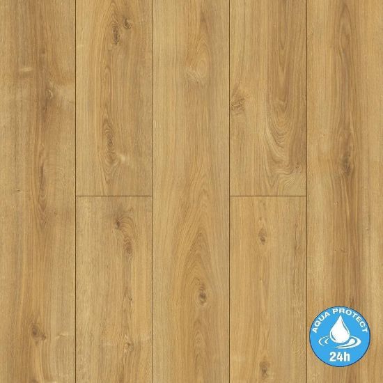 Vandeniui atsparios grindų plokštės Tailandas Ąžuolas 8 mm AC5 Holiday Aqua Block 24h 40164 paveikslėlis