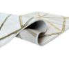 Frisee Diamond kilimas 0,8/1,5 A0071 baltas/auksinis paveikslėlis