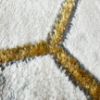 Frisee Diamond kilimas 0,8/1,5 B0072 baltas/auksinis paveikslėlis