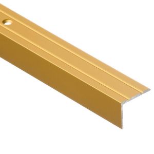 Paveikslėlis Laiptų pakopos strypas LSW 20X25 1,0 aukso spalvos