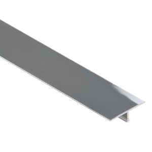 Paveikslėlis Profilis T 26 mm 2,5 m poliruotas aliuminis