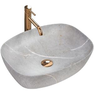 Rodyti išsamią informaciją apie Freja Grey Matt stalviršio praustuvas Freja Grey Matt stalviršio praustuvas paveikslėlis