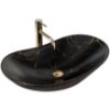 Stalinis praustuvas Royal Black Marble Matt paveikslėlis
