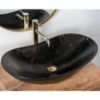 Stalinis praustuvas Royal Black Marble Matt paveikslėlis