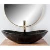 Stalinis praustuvas Royal Black Marble Matt paveikslėlis