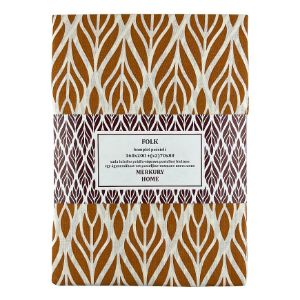 Patalynė Liaudies medvilnė ecru/gustardinė 160x200 + (2) 70x80 Mercury Home paveikslėlis