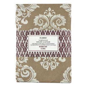 Patalynė Classic medvilninė ecru / smėlio spalvos 160x200 + (2) 70x80 Mercury Home paveikslėlis