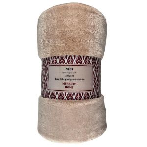 Nest Super minkšta antklodė šviesiai rožinė 130x170 Mercury Home paveikslėlis