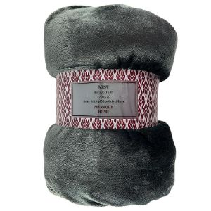 Nest Super minkšta antracitinė 200x220 antklodė Mercury Home paveikslėlis