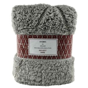 Šerpinė antklodė 130x160 pilka Mercury Home paveikslėlis