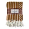 Boho antklodė 130x160 garstyčių Mercury Home paveikslėlis