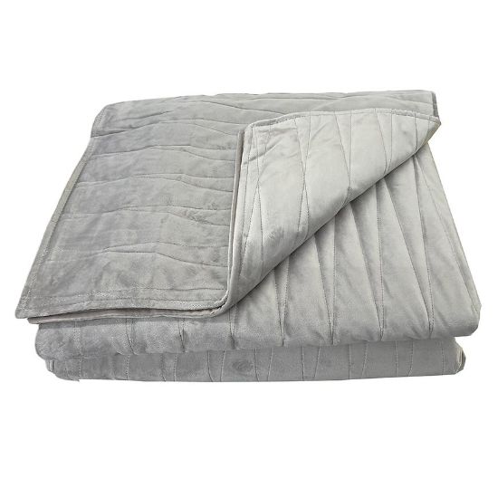 Lovos užtiesalas Lido 170X220 šviesiai pilka Mercury Home paveikslėlis