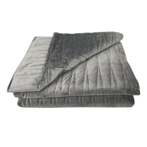 Lovos užtiesalas Lido 170X220 tamsiai pilka Mercury Home paveikslėlis