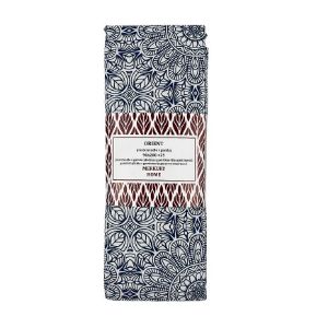 Orient paklodė su elastine juosta ecru/indygo medvilnė 90x200 + 25 Mercury Home paveikslėlis