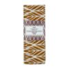 Įvairiaspalvė paklodė su elastine juosta Tautinė medvilnė ecru/gastrinė 90x200 + 25 Mercury Home paveikslėlis