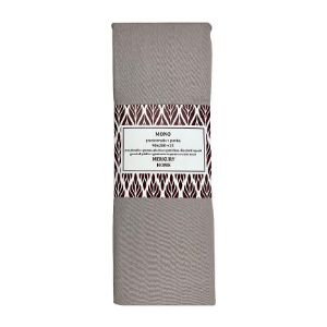 Viengulė medvilninė medvilninė paklodė su elastine juosta šviesiai pilka 90x200 + 25 Mercury Home paveikslėlis