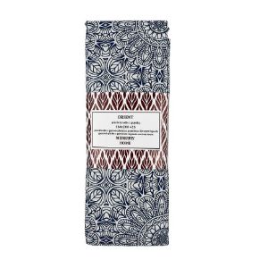 Orient paklodė su elastine juosta medvilninė ecru/indigo 160x200 + 25 Mercury Home paveikslėlis