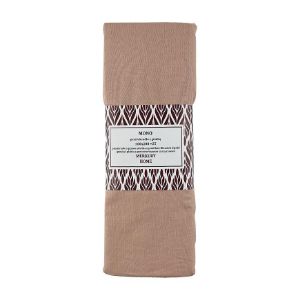 Viengulė medvilninė medvilninė paklodė su elastine juosta šviesiai rožinė 160x200 + 25 Mercury Home paveikslėlis