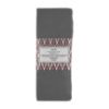 Viengulė medvilninė tamsiai pilka paklodė su elastine juosta 180x200 + 25 Mercury Home paveikslėlis