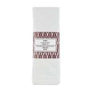 Vienguba medvilninė balta paklodė su elastine juosta 180x200 + 25 Mercury Home paveikslėlis