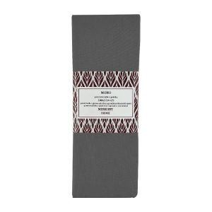 Viengulė medvilninė tamsiai pilka medvilninė paklodė su guma 220x200 + 25 Mercury Home paveikslėlis