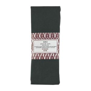 Viengubos medvilnės antracito spalvos elastinga paklodė 220x200 + 25 Mercury Home paveikslėlis