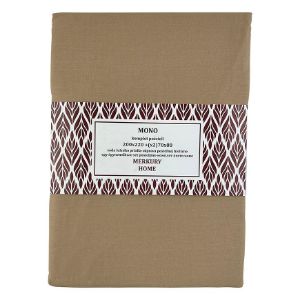 Medvilninė antklodė Mono beige 220x200 (2) 70x80 Mercury Home paveikslėlis