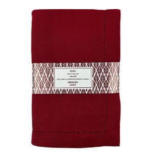 SAGA bordo spalvos staltiesė 160x220 lengva priežiūra paveikslėlis