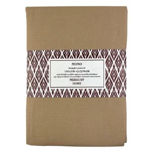 Medvilninė antklodė Mono beige 160x200 (2) 70x80 Mercury Home paveikslėlis