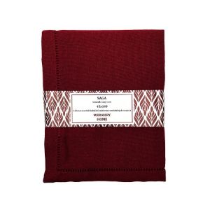 SAGA bordo spalvos stalo bėgikas 45x140 lengva priežiūra paveikslėlis