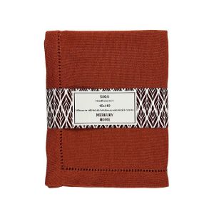 SAGA oranžinis stalo bėgikas 45x140 lengva priežiūra paveikslėlis