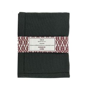 SAGA antracito spalvos 45x140 lengvai prižiūrimas stalo bėgikas paveikslėlis