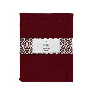 SAGA bordo spalvos servetėlė 45x45 lengva priežiūra paveikslėlis