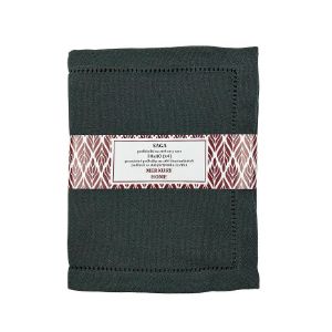 SAGA antracito spalvos 30x40 lengvos priežiūros kilimėlių rinkinys iš 4 vnt. paveikslėlis