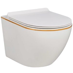 Paveikslėlis Alice II besiplaunantis dubuo Slim white su sėdyne Paveikslėlis Alice II besiplaunantis dubuo Slim white su sėdyne