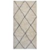 Berber 96 ecru/juodas 130x170 Mercury Home kilimas paveikslėlis