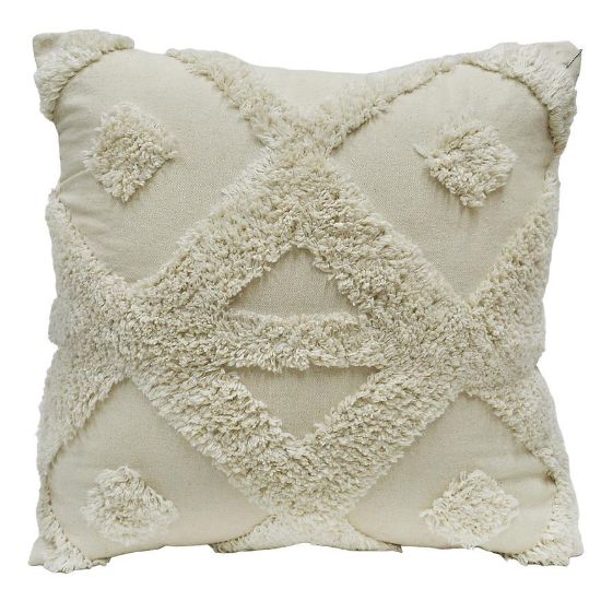 Užvalkalas pagalvei Boho 04 45x45 Beige Mercury Home paveikslėlis