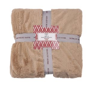 Paveikslėlis Julius antklodė smėlio spalvos 130x170 Mercury Home