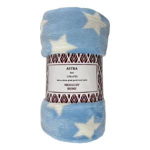 Paveikslėlis Antklodė Astra 37 blue/ecru 120x150 Mercury Home