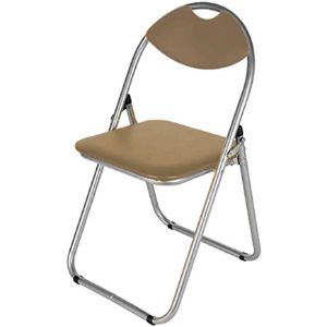 Paveikslėlis Atom Silver beige sulankstoma kėdė