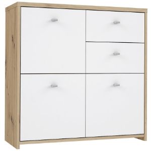 Paveikslėlis Geriausia komoda Ąžuolo komoda Artisan / balta 2